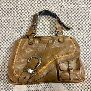 Vintage Dior Gaucho Saddle Bag
